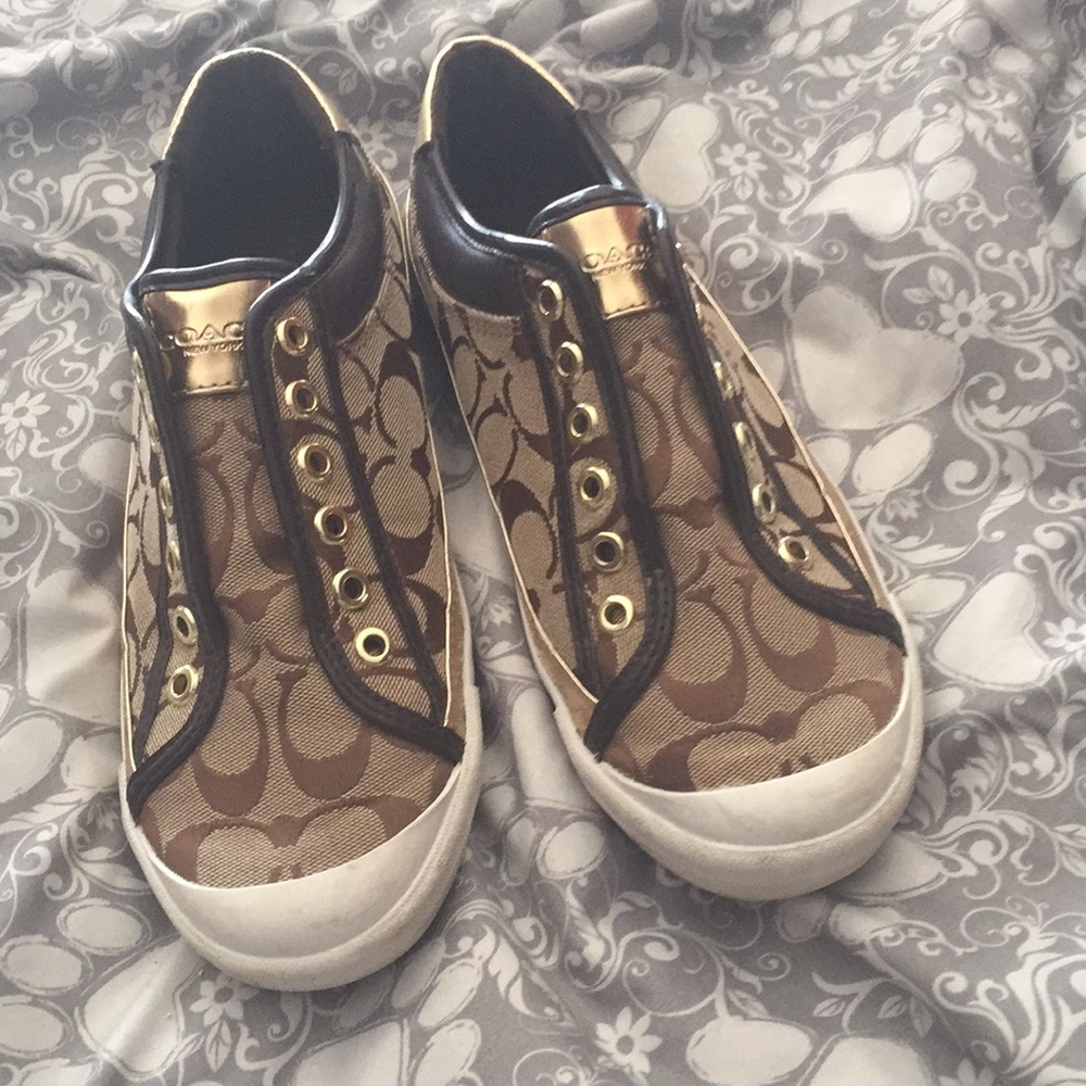 really cute coach sneakers